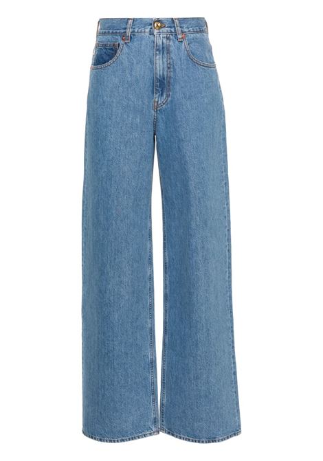 Blue Nariida Maya Java wide-leg jeans Blazé Milano - women